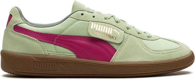 PUMA "Palermo OG Light Mint Orchid Shadow Gum sneakers" Groen