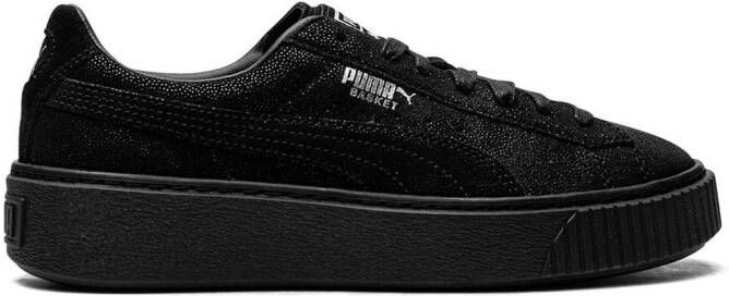 PUMA Sneakers met plateauzool Zwart