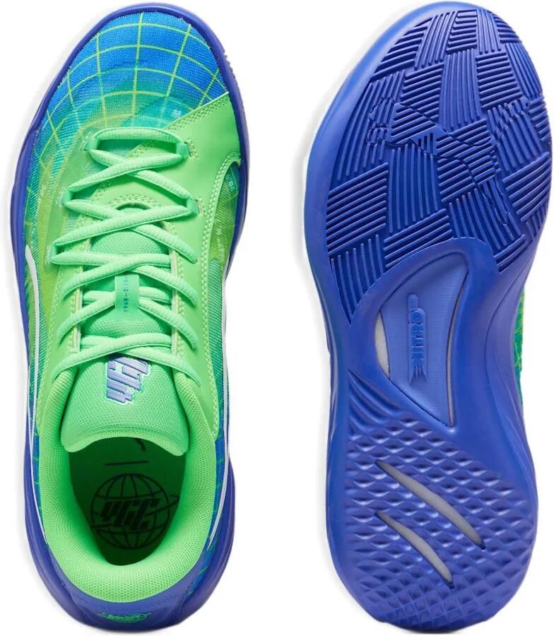 PUMA All-Pro Nitro Marcus Smart sneakers Groen - Foto 3