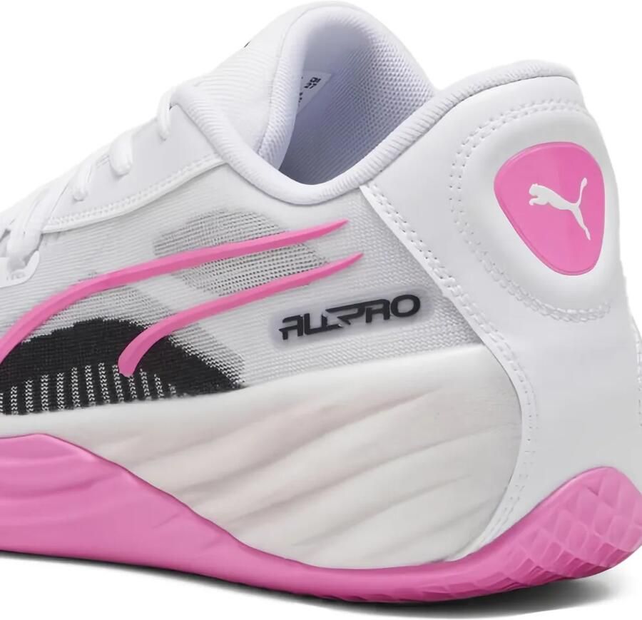 PUMA All-Pro Nitro "Poison Pink" sneakers Wit - Foto 2