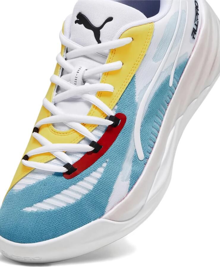 PUMA All-Pro Nitro "White" sneakers Wit - Foto 4
