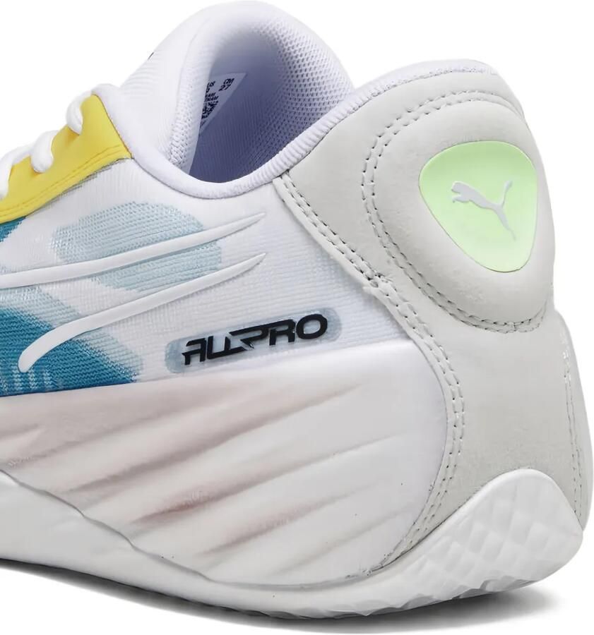 PUMA All-Pro Nitro "White" sneakers Wit - Foto 2