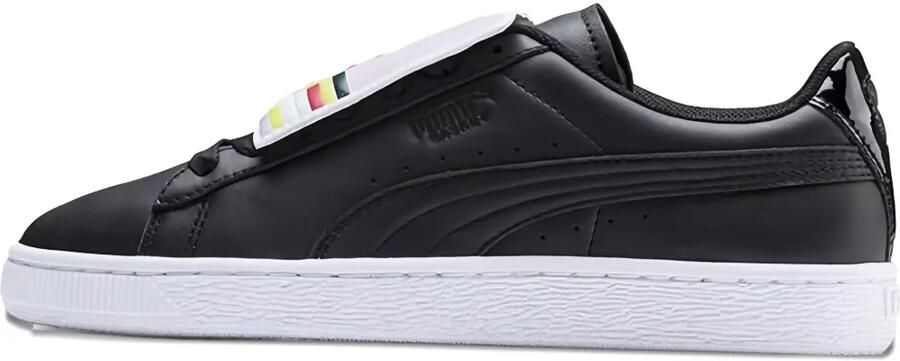 PUMA Basket Badge "Black White" sneakers Zwart