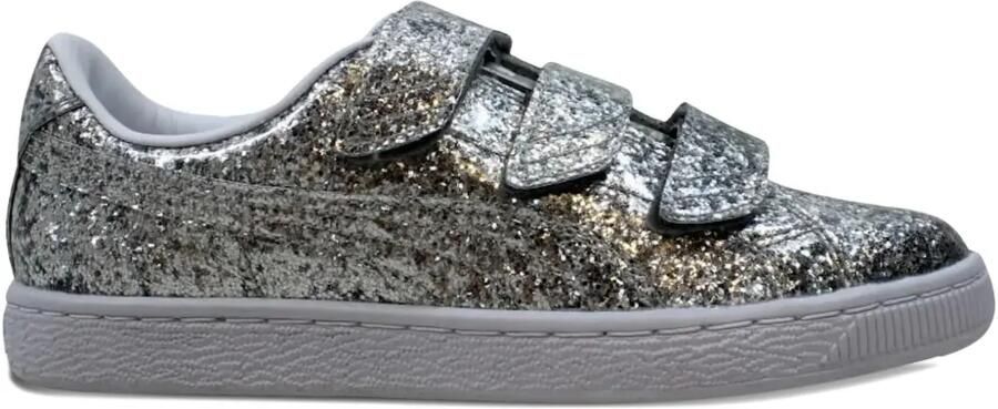 PUMA Basket Starp Glitter sneakers Zilver