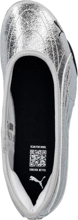 PUMA Catch Metallic Whisper ballerina's met metallic-effect Zilver - Foto 3
