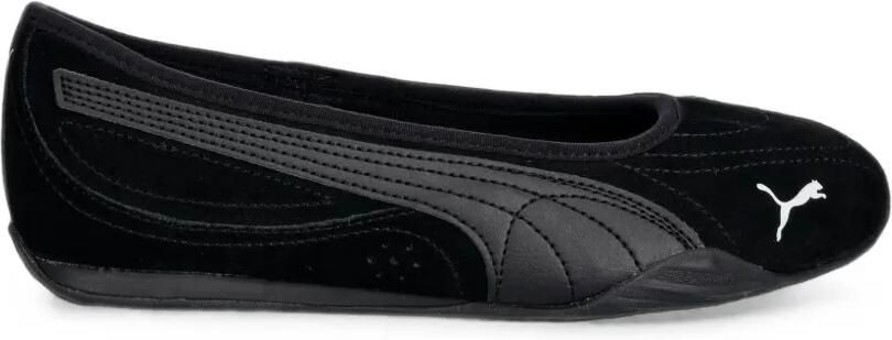 PUMA Catch Soleil ballerina's met geborduurd logo Zwart