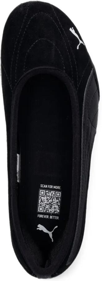 PUMA Catch Soleil ballerina's met geborduurd logo Zwart - Foto 3