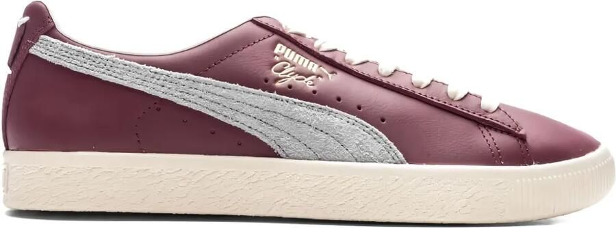 PUMA Clyde Base leren sneakers Rood