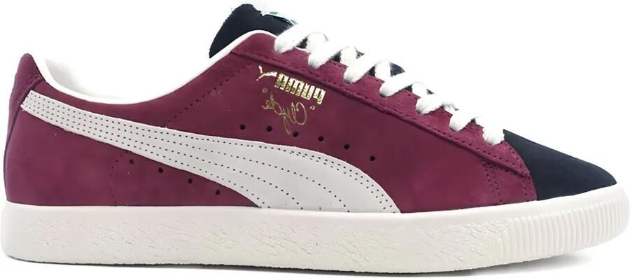 PUMA Clyde OG sneakers met vlakken Paars