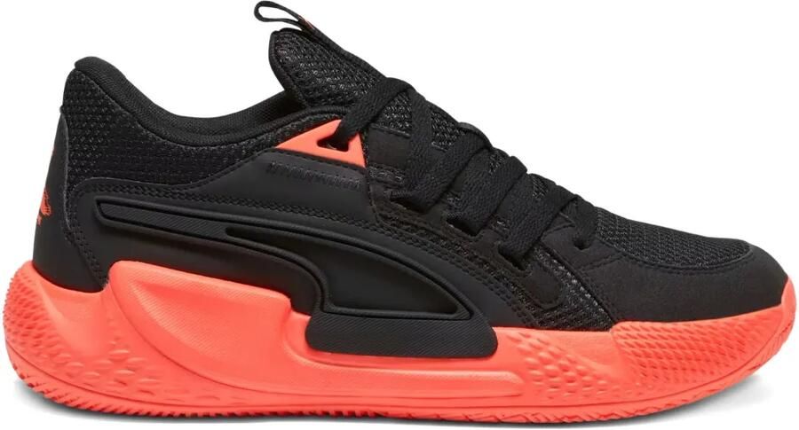 PUMA Court Rider Chaos Slash "Neon Sun Black" sneakers Zwart