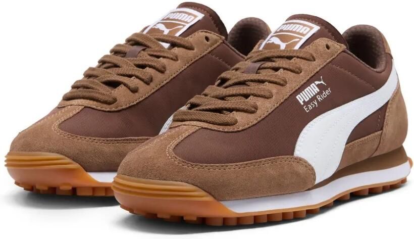 PUMA Easy Rider suède en nylon sneakers Bruin