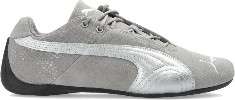 PUMA Future Cat leren sneakers met textuur Grijs