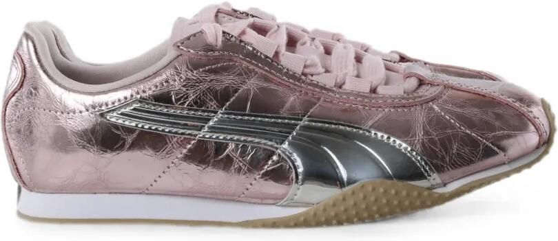 PUMA H-Street Luster sneakers met gebarsten effect Roze