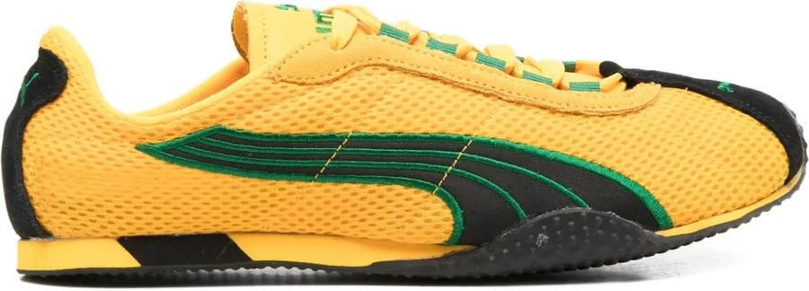 PUMA H-Street sneakers met mesh vlak Geel