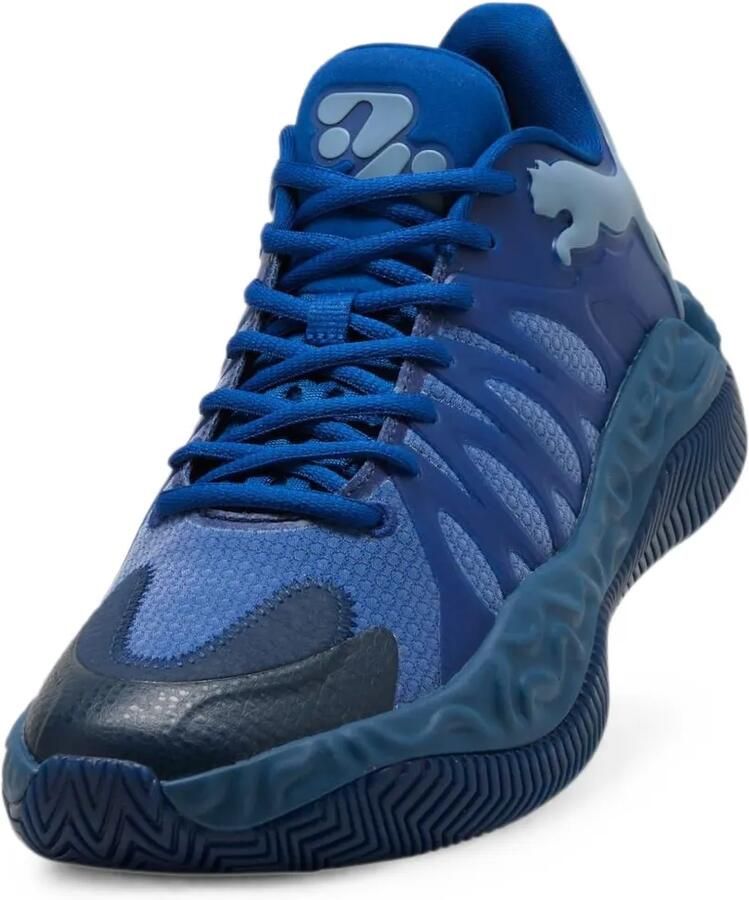 PUMA Hali 1 low-top basketbalschoenen Blauw - Foto 2