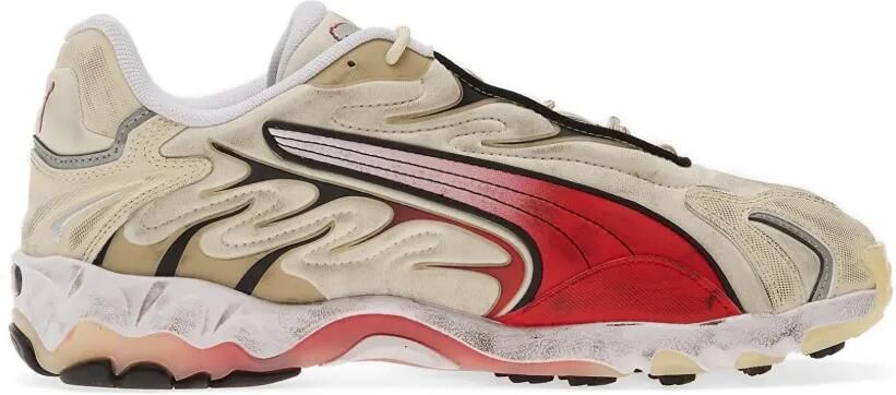 PUMA Inhale gerafelde sneakers Beige