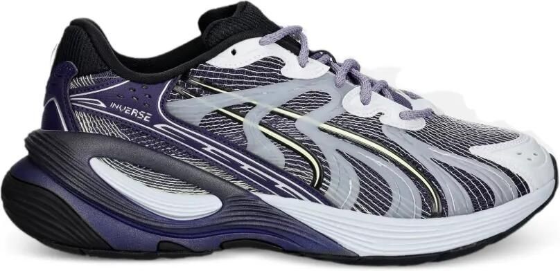 PUMA Inverse Mosaic low-top sneakers met ronde neus Paars - Foto 4