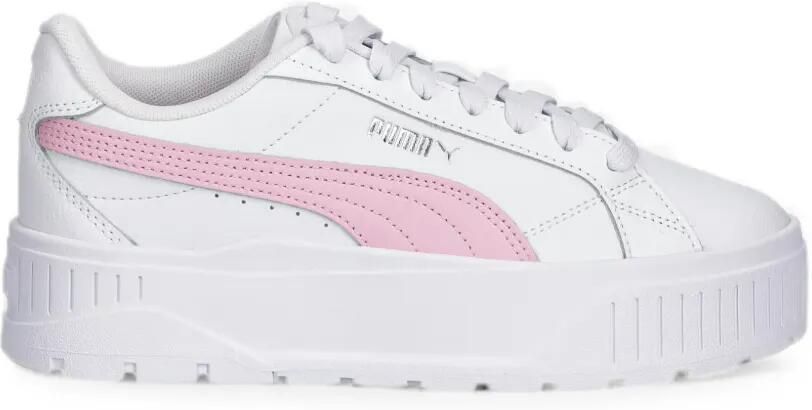 PUMA Karmen II leren sneakers met plateau Wit