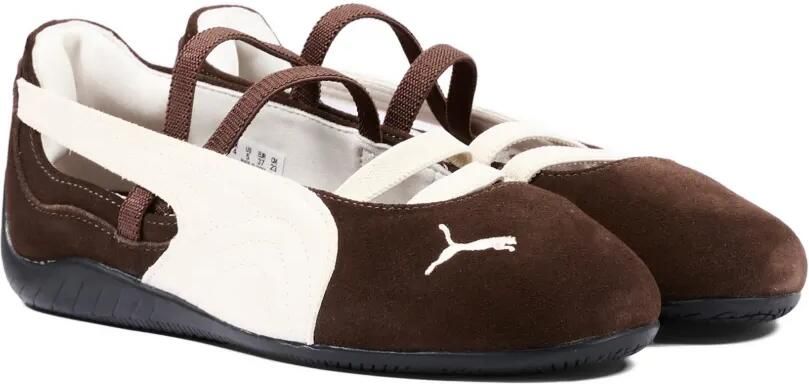 Puma Kids Ballerina's met bandje Bruin