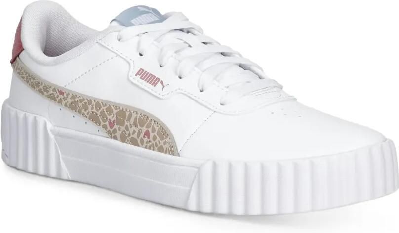 Puma Kids Carina 3.0 Winter Safari sneakers Wit