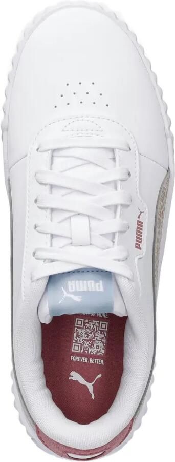 Puma Kids Carina 3.0 Winter Safari sneakers Wit - Foto 3