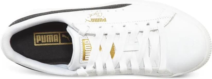 Puma Kids Clyde Core "White Black" sneakers Wit