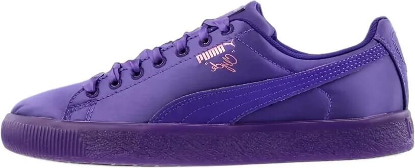 Puma Kids Clyde Satin low-top sneakers Paars