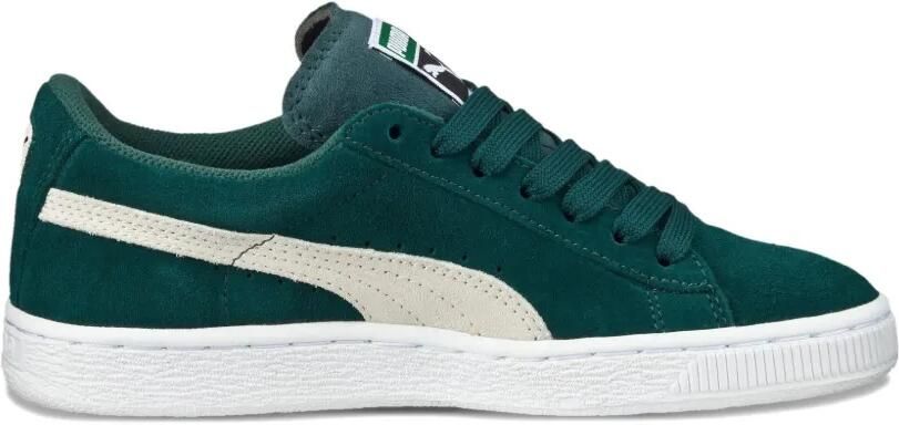 Puma Kids GS "Green White" suède sneakers Groen