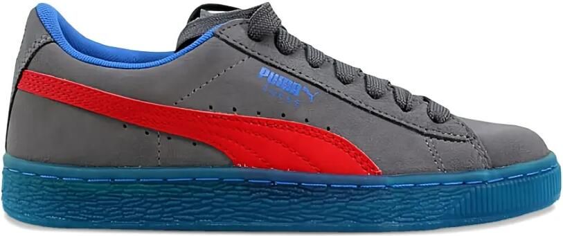 Puma Kids LFS Iced suède sneakers Grijs