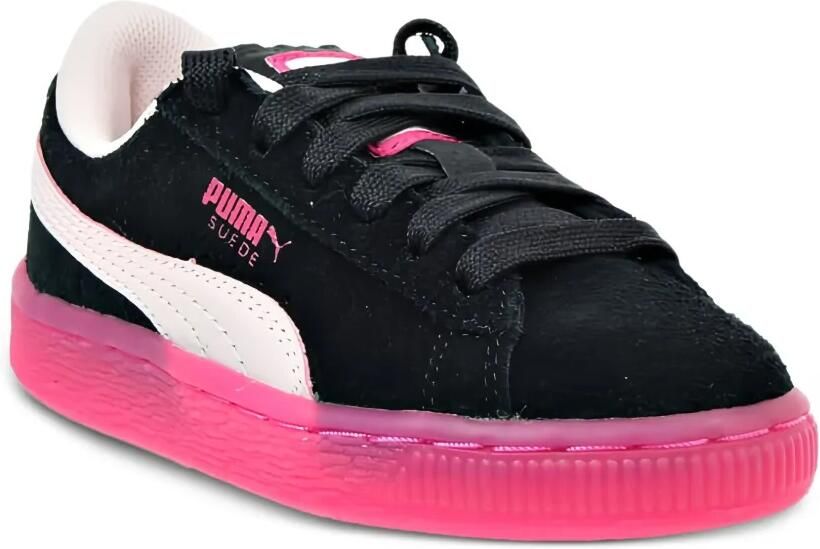 Puma Kids LFS Iced suède sneakers Zwart - Foto 3