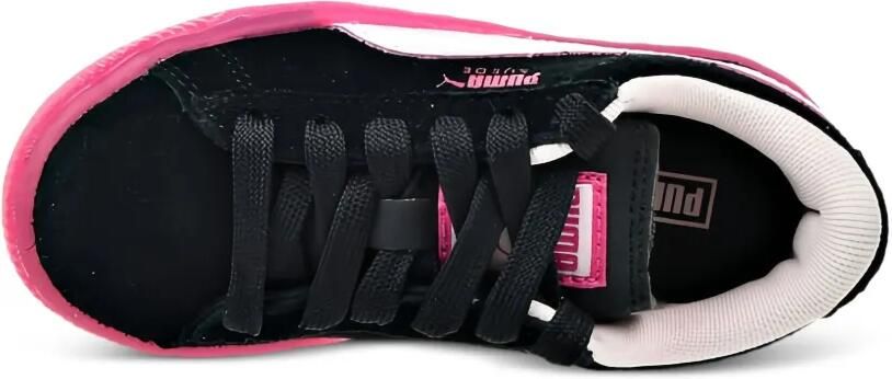 Puma Kids LFS Iced suède sneakers Zwart - Foto 4