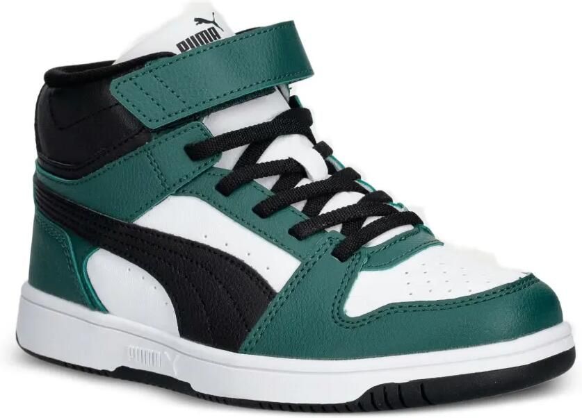 Puma Kids Rebound Slam high-top sneakers Groen