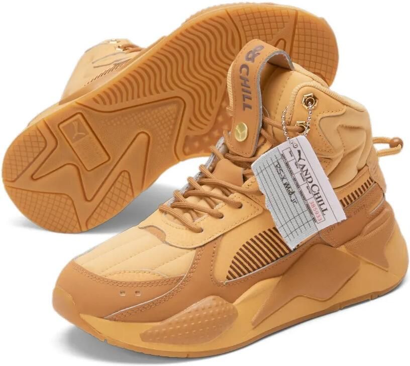 Puma Kids RS-X Mid & Chill sneakers Geel - Foto 2