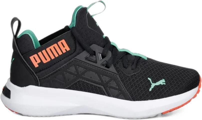 Puma Kids Softride Enzo NXT mesh sneakers Zwart