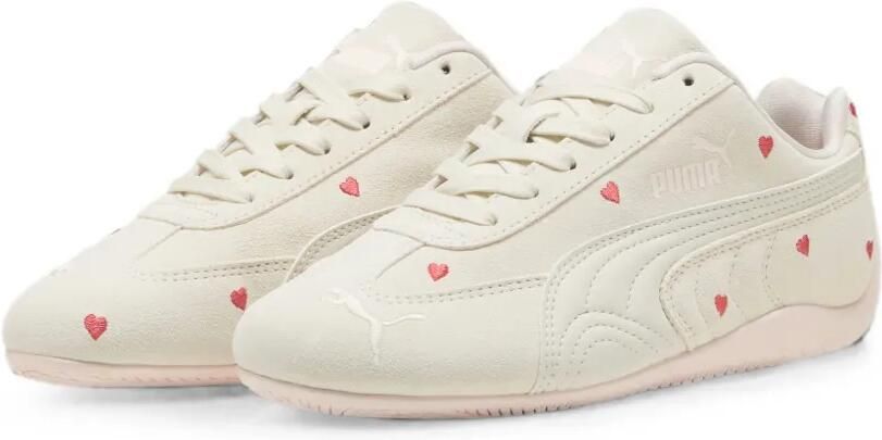 Puma Kids Speedcat Amor sneakers met geborduurd hart Beige