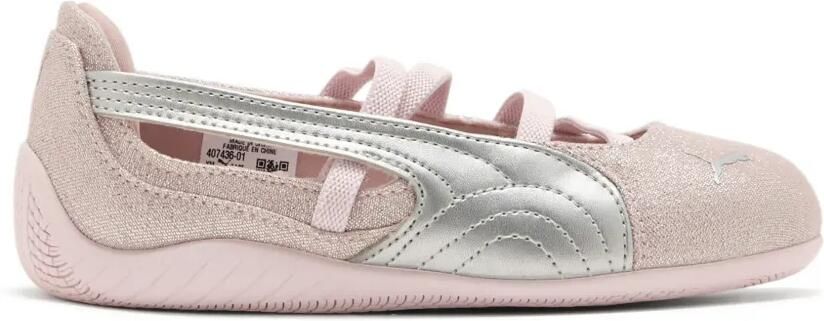 Puma Kids Speedcat ballerina's met glitters Roze