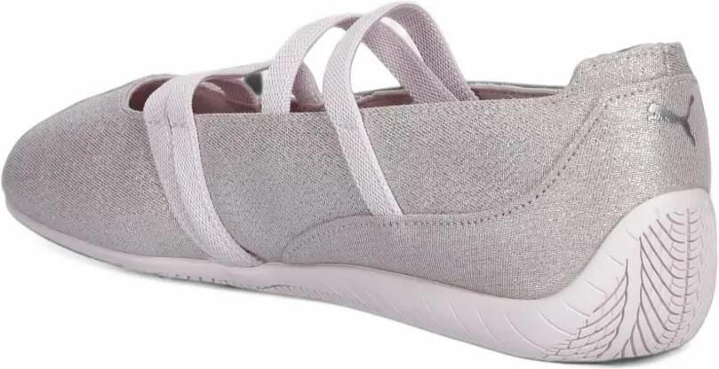 Puma Kids Speedcat Ballet glitter-effect logo-patch ballet flats Roze - Foto 2