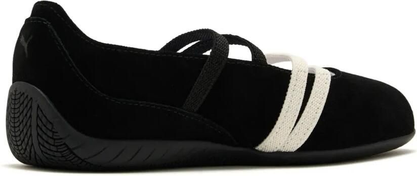 Puma Kids Speedcat ballet sneakers met elastische band Zwart - Foto 3