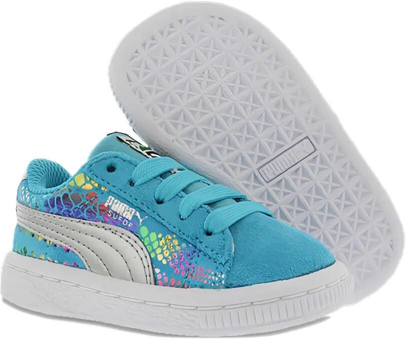 Puma Kids Sportlux TD suède sneakers Blauw - Foto 2