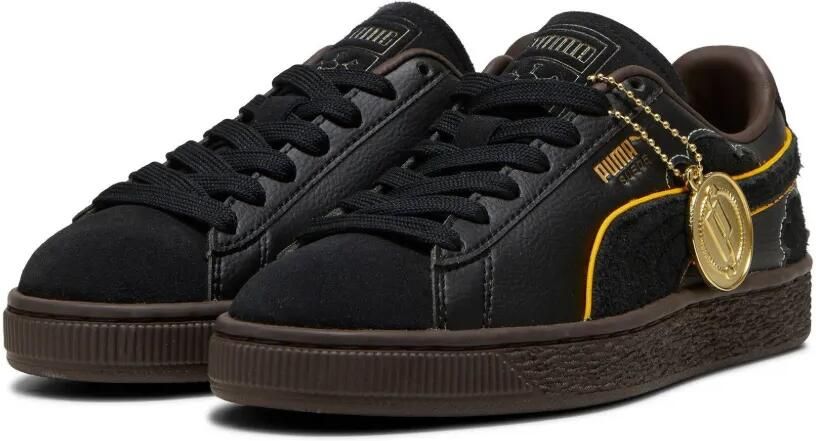 Puma Kids Suede GS One Piece Blackbeard sneakers Zwart