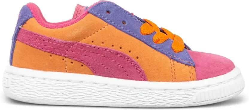 Puma Kids Suede low-top sneakers Paars