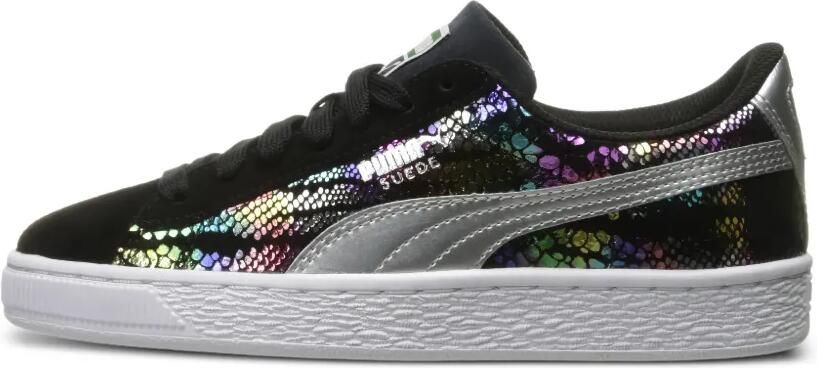Puma Kids Suede Sportlux sneakers Zwart