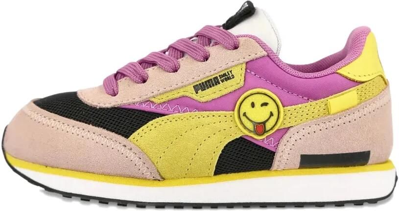 Puma Kids x SmileyWorld Future Rider sneakers Roze - Foto 2