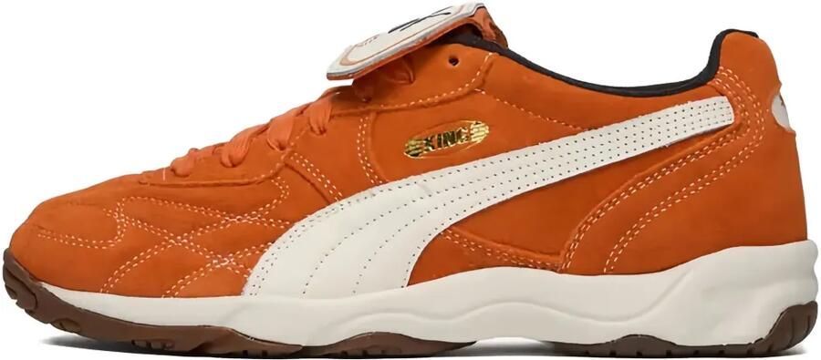 PUMA King Indoor "Maple Syrup Frosted Ivory" sneakers Oranje