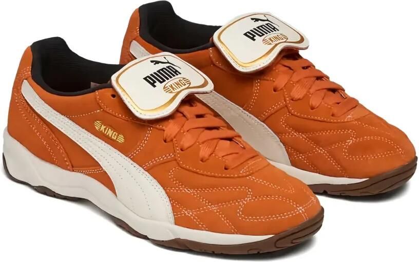 PUMA King Indoor "Maple Syrup Frosted Ivory" sneakers Oranje - Foto 3