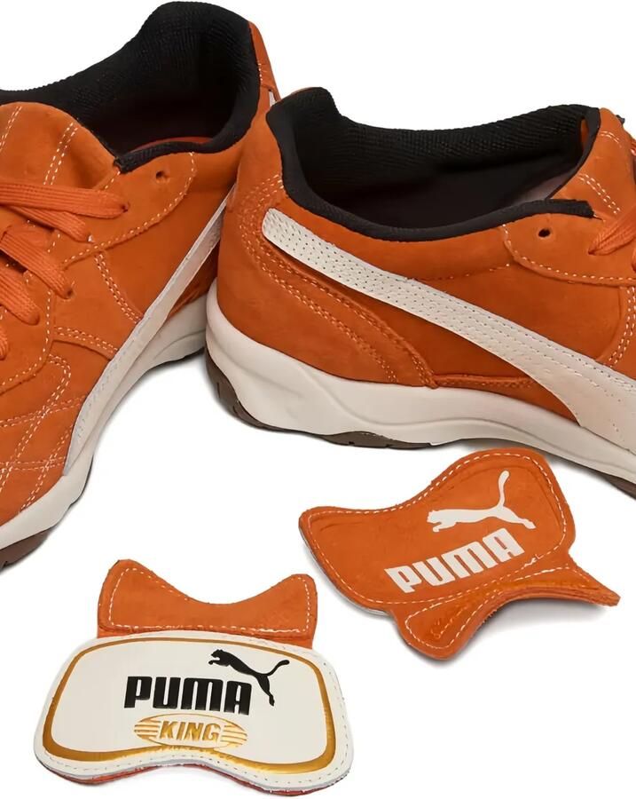PUMA King Indoor "Maple Syrup Frosted Ivory" sneakers Oranje - Foto 2