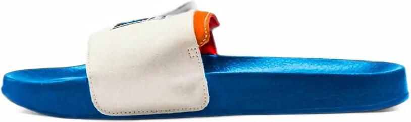 PUMA Leadcat logo-patch slides Wit