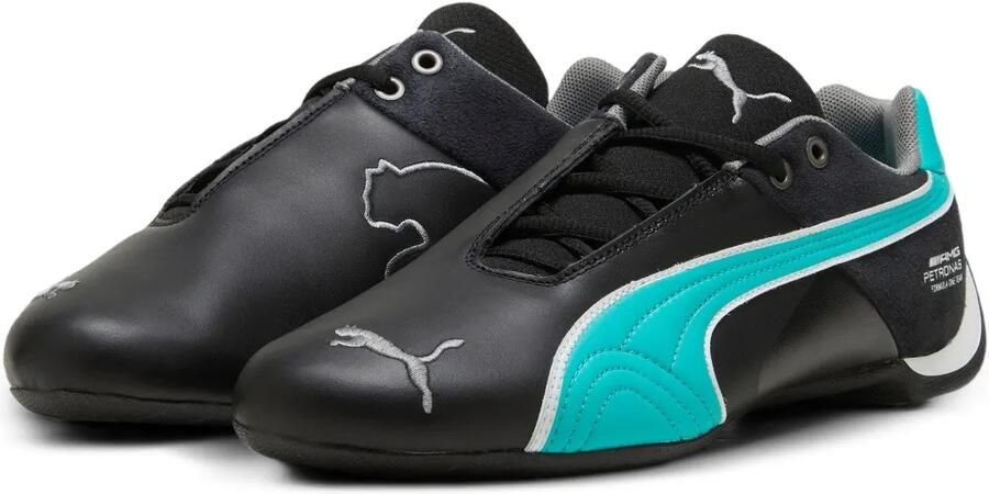 PUMA MAPF1 Future Cat "Black Sheen Green" sneakers Zwart