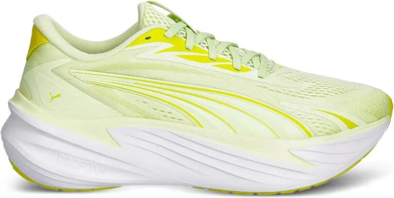 PUMA Maxima Pro Running low-top sneakers met ronde neus Groen
