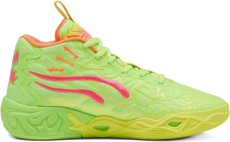 PUMA MB.04 "Yellow Alert Green Glare Pink Alert" sneakers Geel
